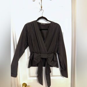 Stylish black top Zara